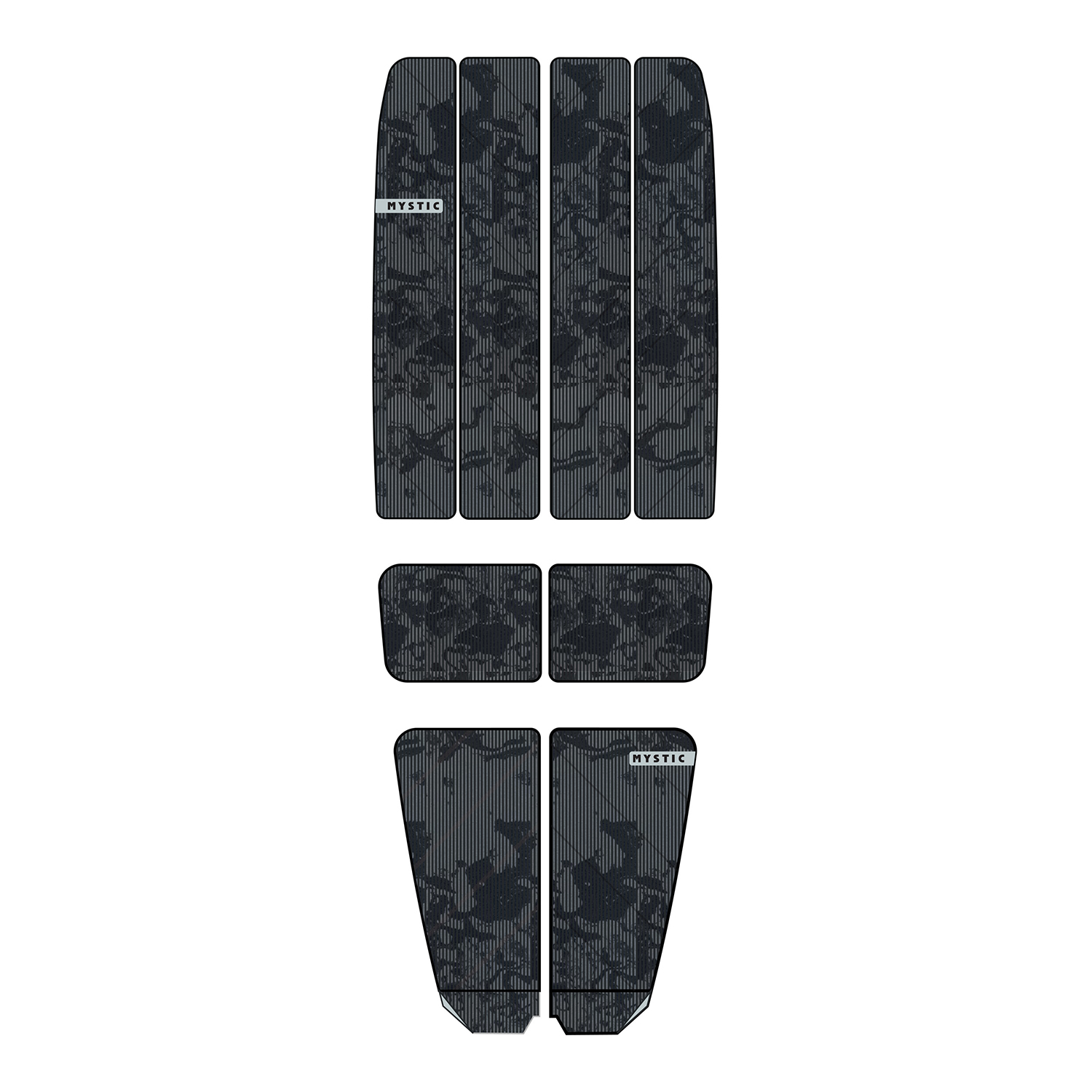 Mystic Ambush Stubby Shape Full Deckpad - Nero Allover 220071