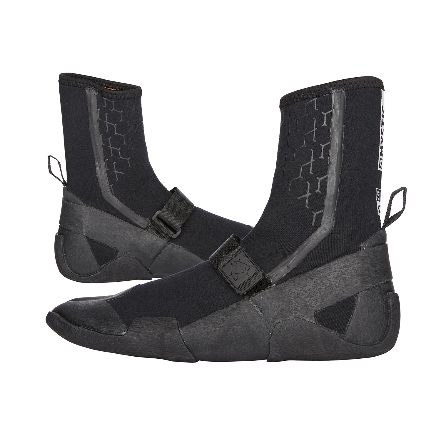 Scarpe Mystic Marshall 5Mm Punta Rotonda - Nero 200039