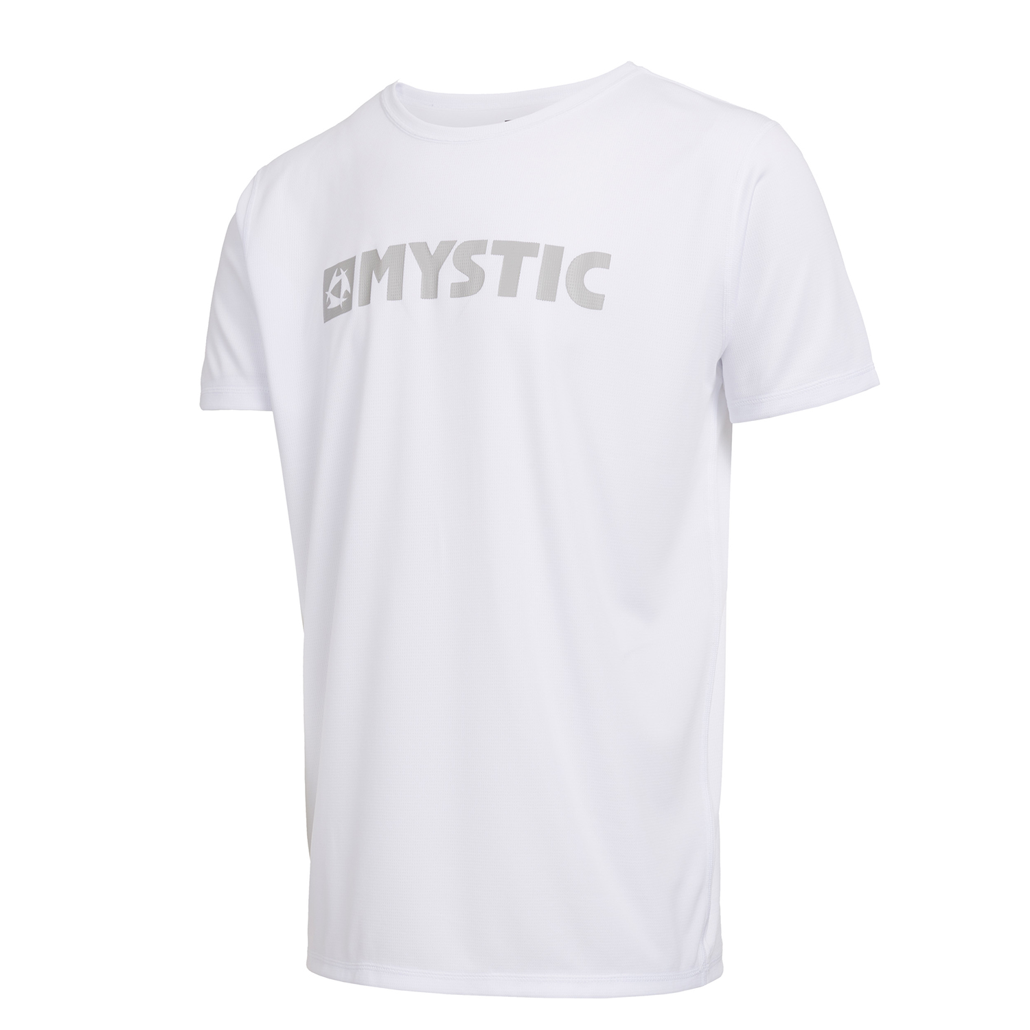 Gilet Quickdry Mystic Star A Maniche Corte - Bianco 220287