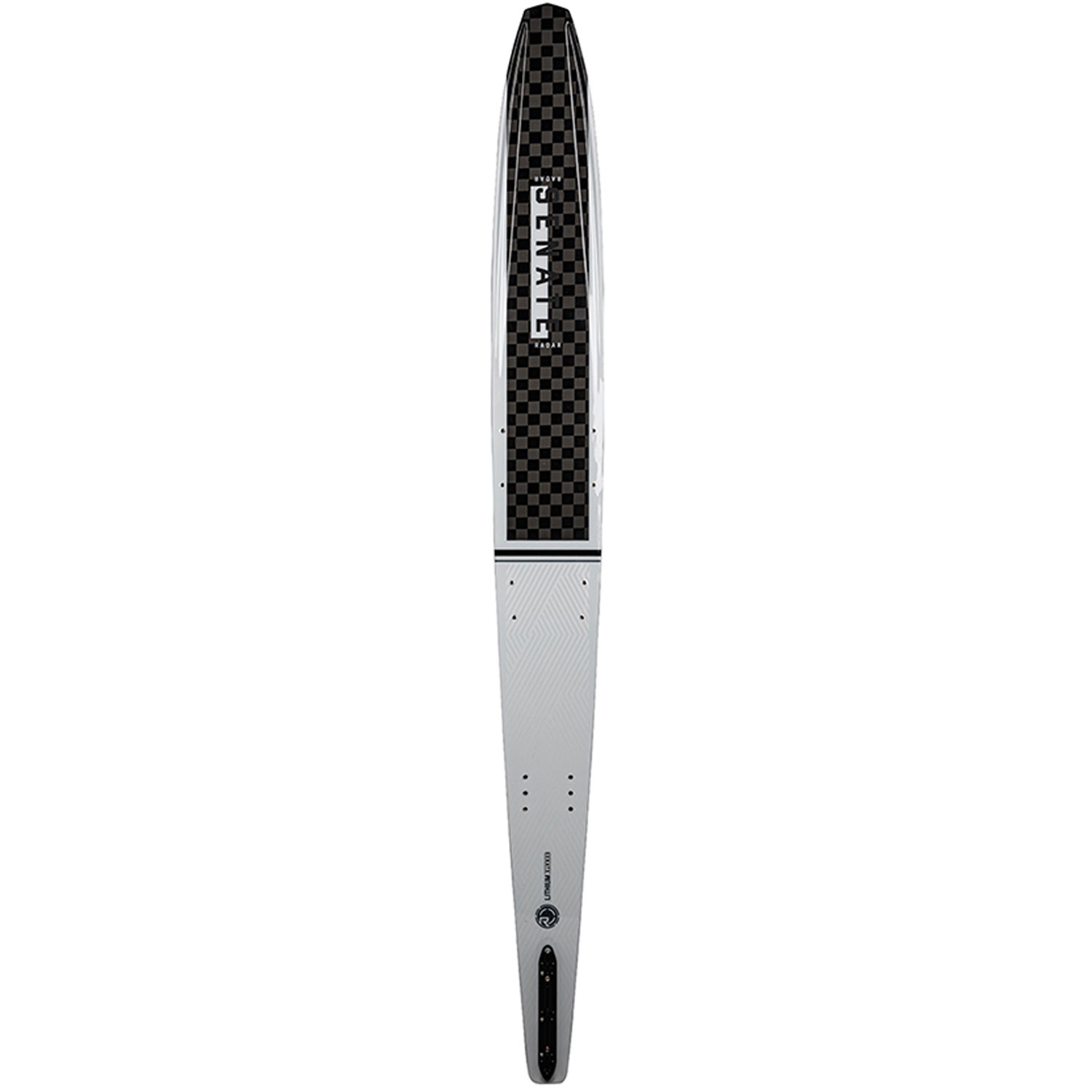 Radar Lithium Senate Waterski - Carbonio/bianco/blu Corazzata