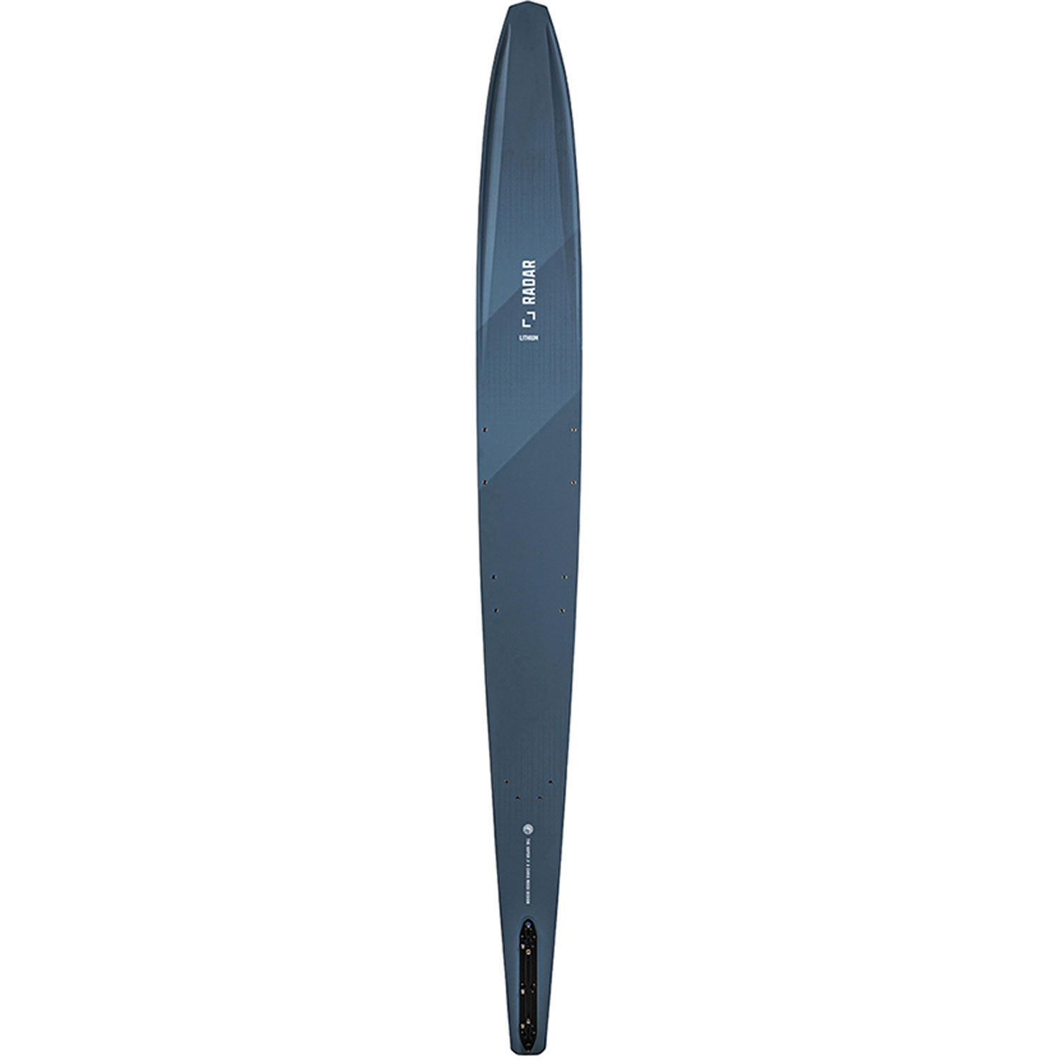 Radar Lithium Vapor Waterski - Carbonio/blu Corazzata
