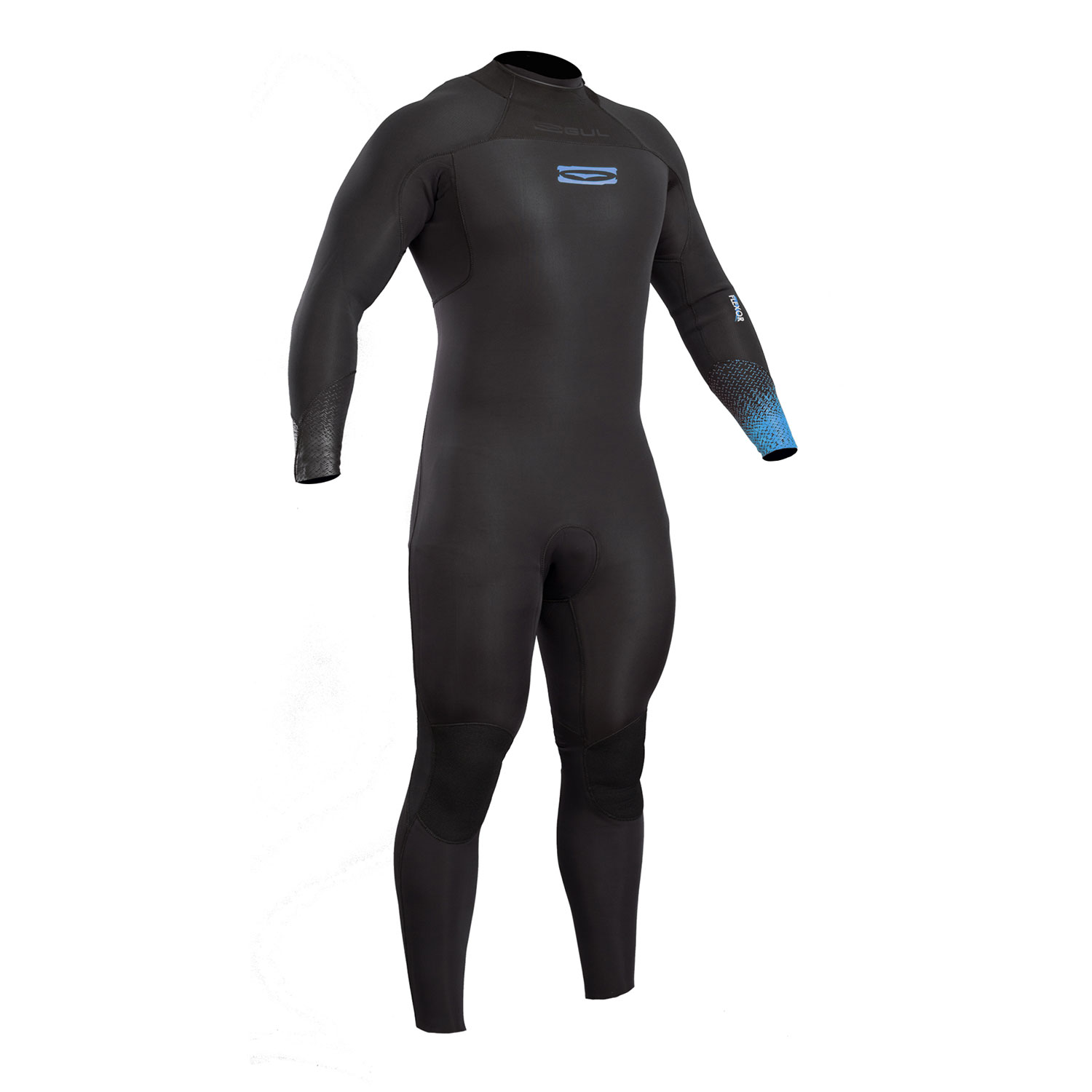 Gul Flexor Iii 5/4 Back Zip Muta Punto Invisibile - Nera