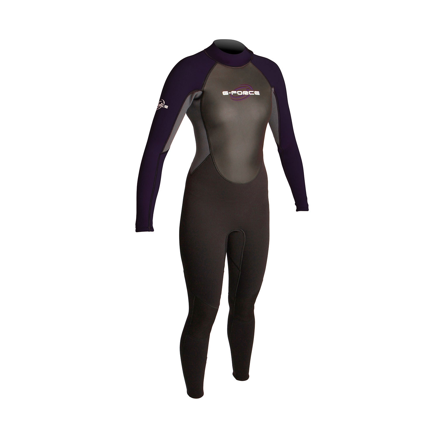 Gul Womens G-Force 3 Millimetri Muta Steamer - Nero / Viola