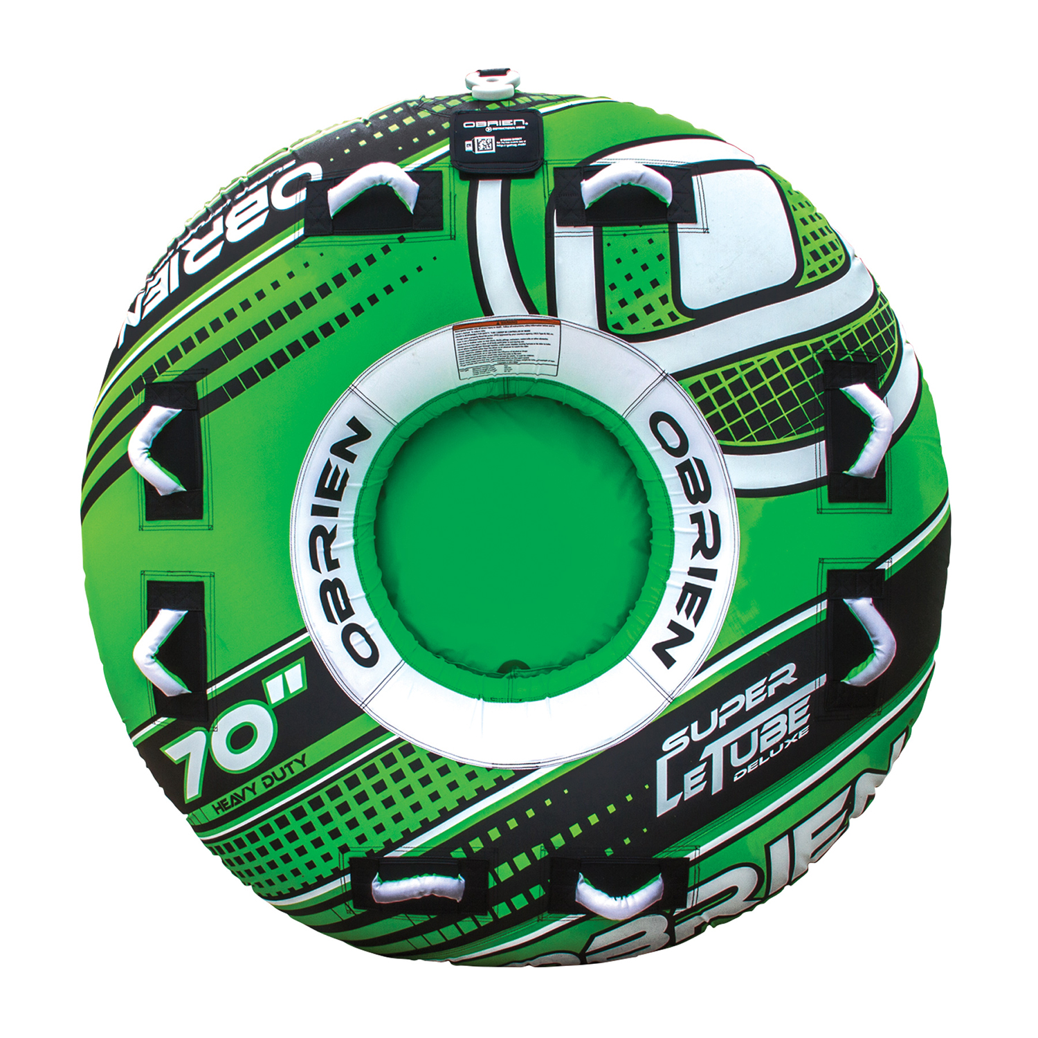 Tube Towel Boat Tubolare Obrien Super Le Tube Deluxe - Verde