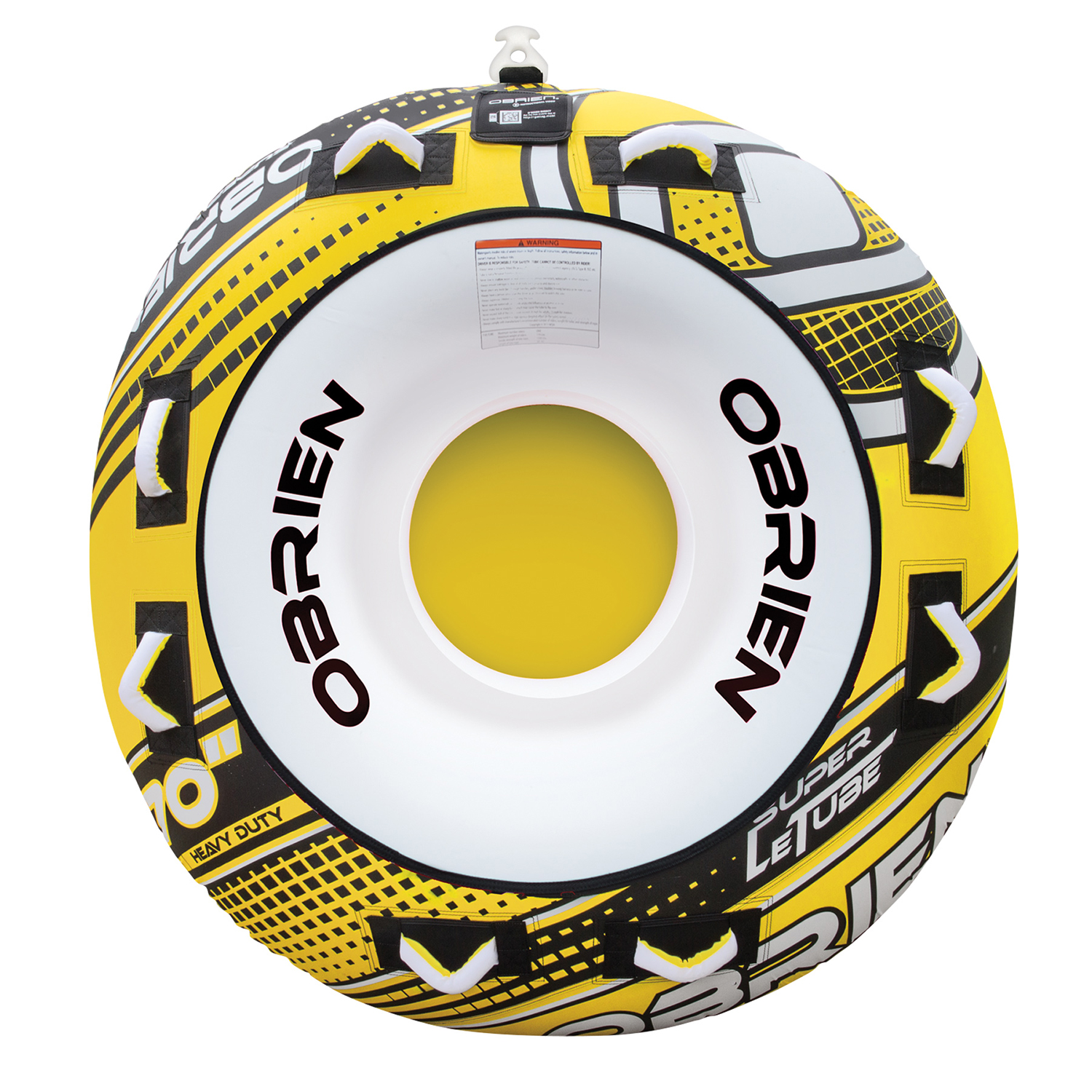 Tube Towel Boat Tubolare Obrien Super Le - Giallo