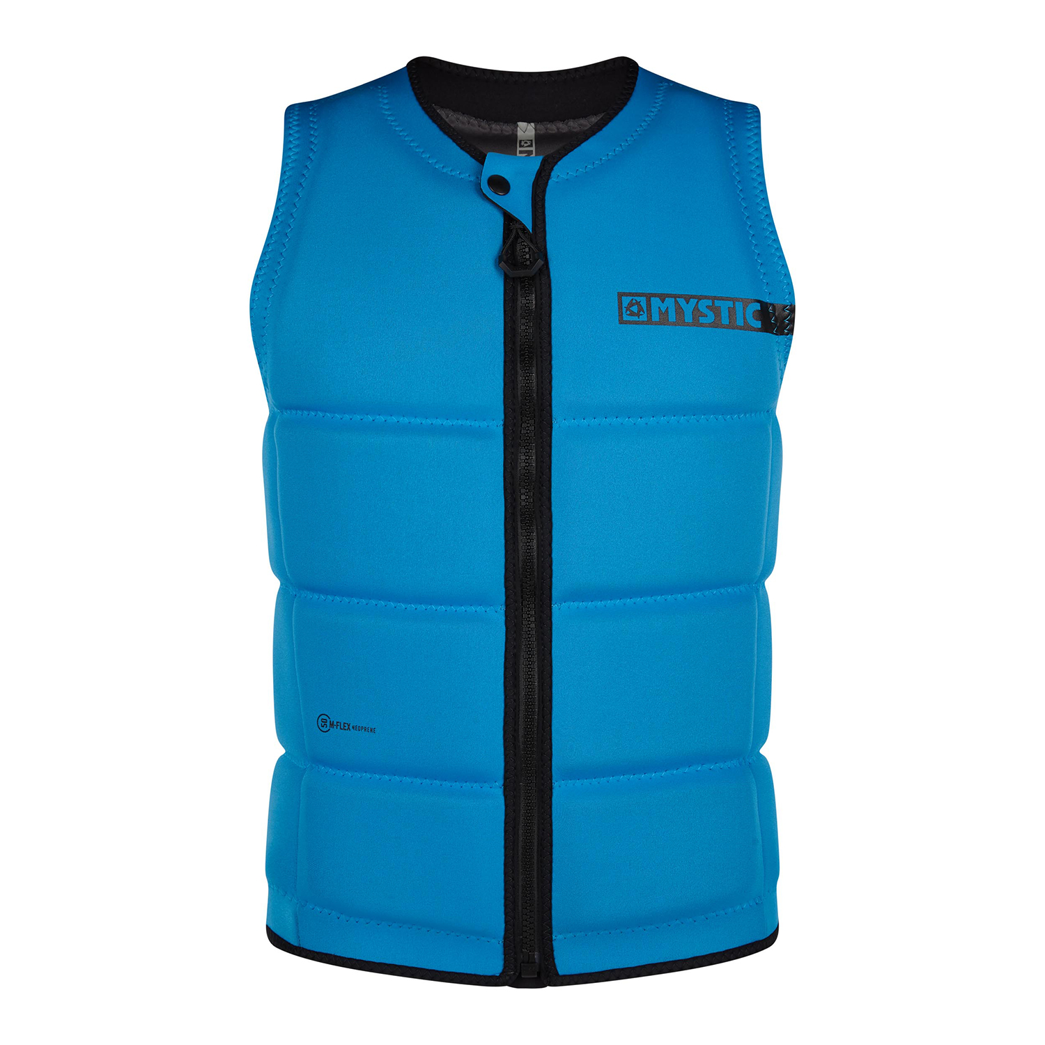 Mystic Brand Wake Boarding Giubbotto Antiurto Ce Con Zip Frontale - Blu Globale 200183