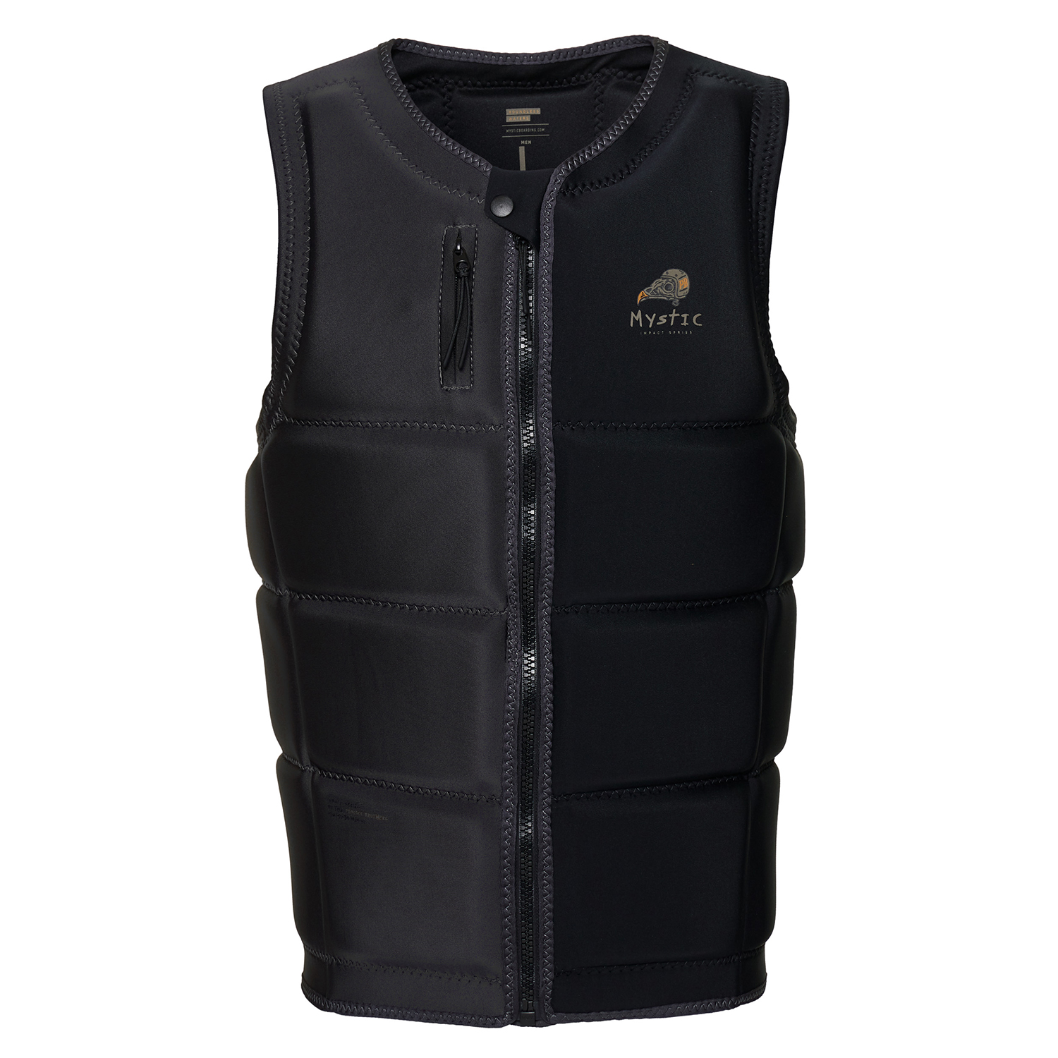 Mystic Peacock Wake Boarding Impact Vest - Nero/grigio 220150