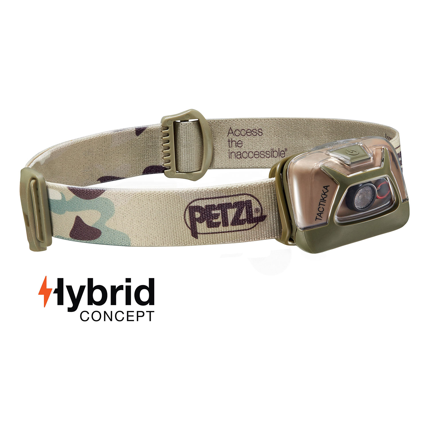 Petzl Tactikka® Compact Hybrid 200L Proiettore - Camo