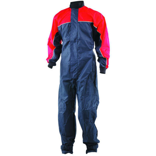 Crewsaver One Piece Junior Spray Suit - Red / Navy
