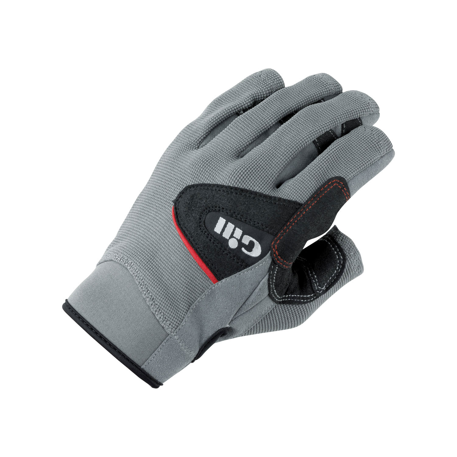 Gill Junior Marinaio Corto Finger Gloves - Nero / Grigio