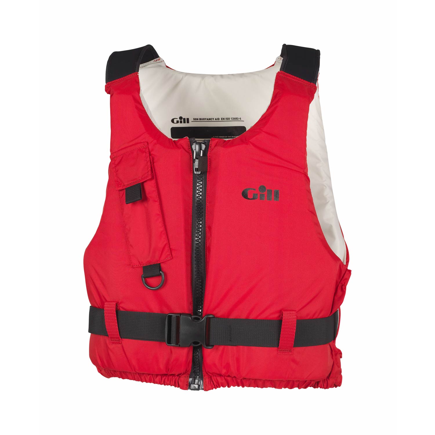 Gill Junior Zip Frontale Della Squadra Galleggiabilità Soccorso - Red