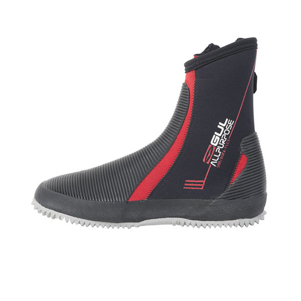 Gul Junior Tutti Gli Stivali Purpose 5Mm Muta Stivali - Nero / Rosso