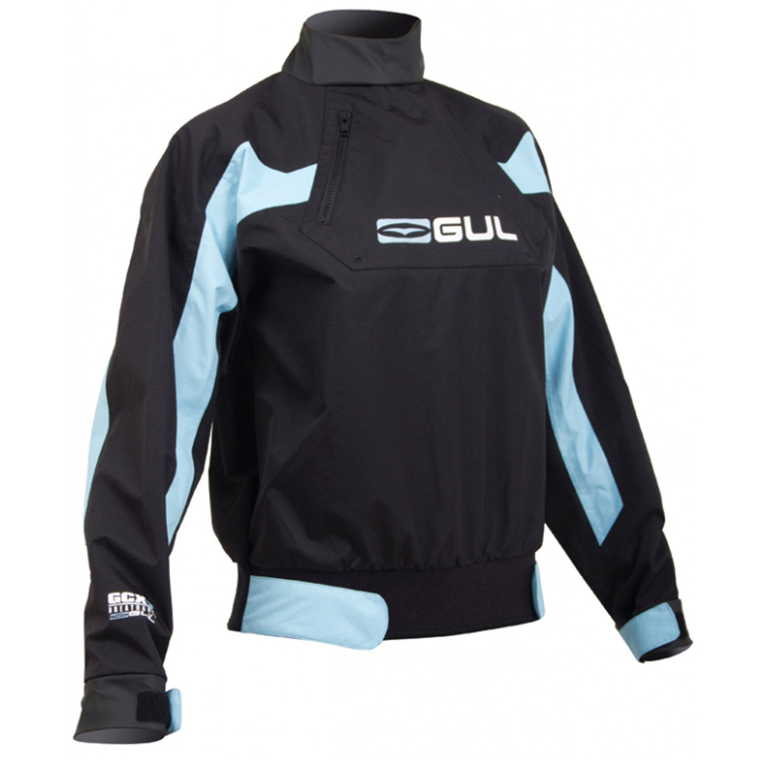 Gul Womens Ballistic Taped Top Spray 2015 - Nero / Blu Starlight