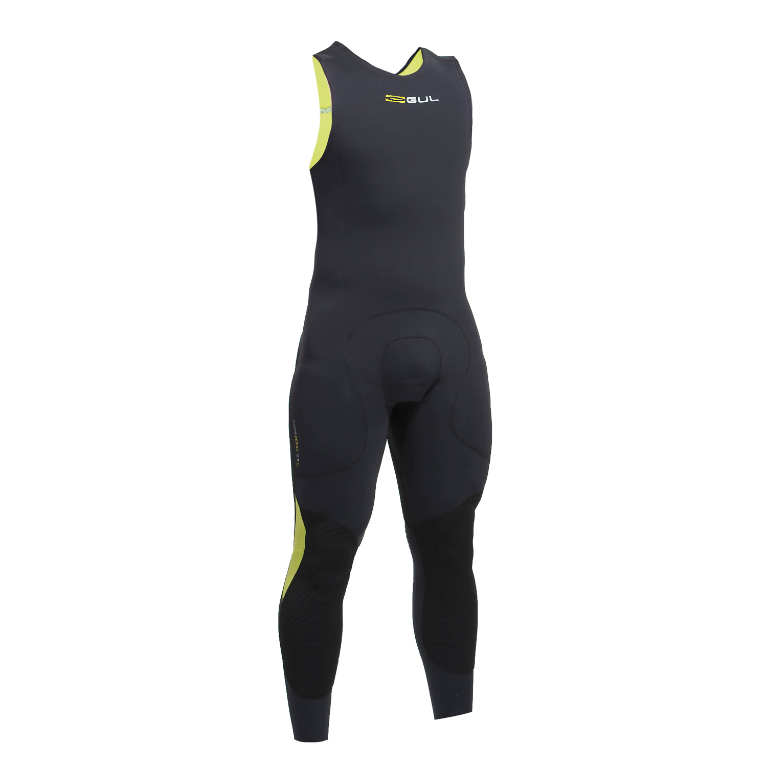 Gul Code Zero 3Mm Blindstitched Long John Muta - Nera
