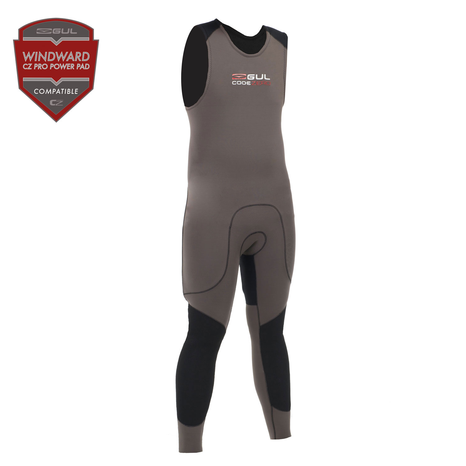 Gul Codice Zero 3 Millimetri Long John Muta 2015 - Charcoal / Nero
