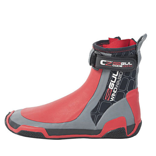 Gul Cz Windward Boots - 5Mm Wetsuit Boots 2019 - Nero / Rosso