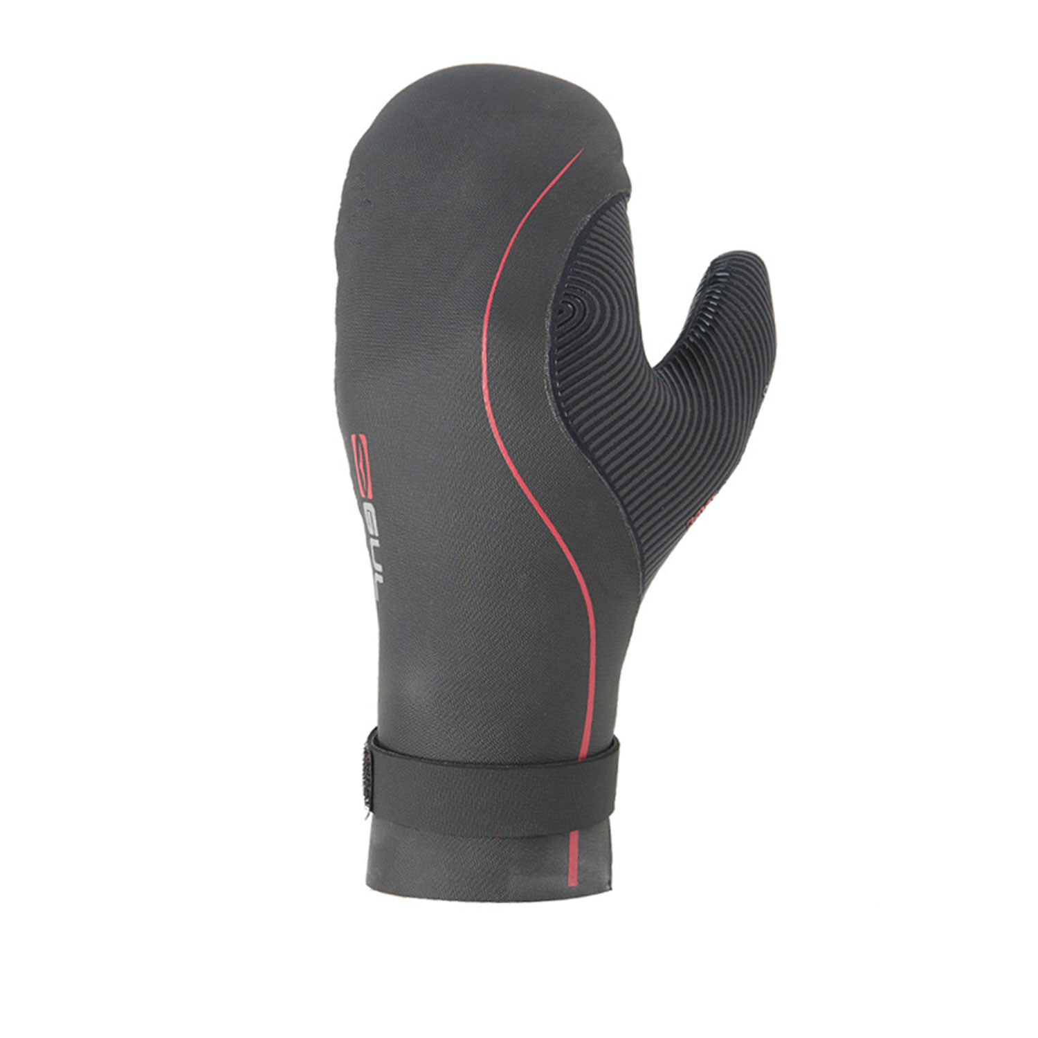 Gul Delta 3 Millimetri Mesh Mitt 2015 - Nero / Rosso