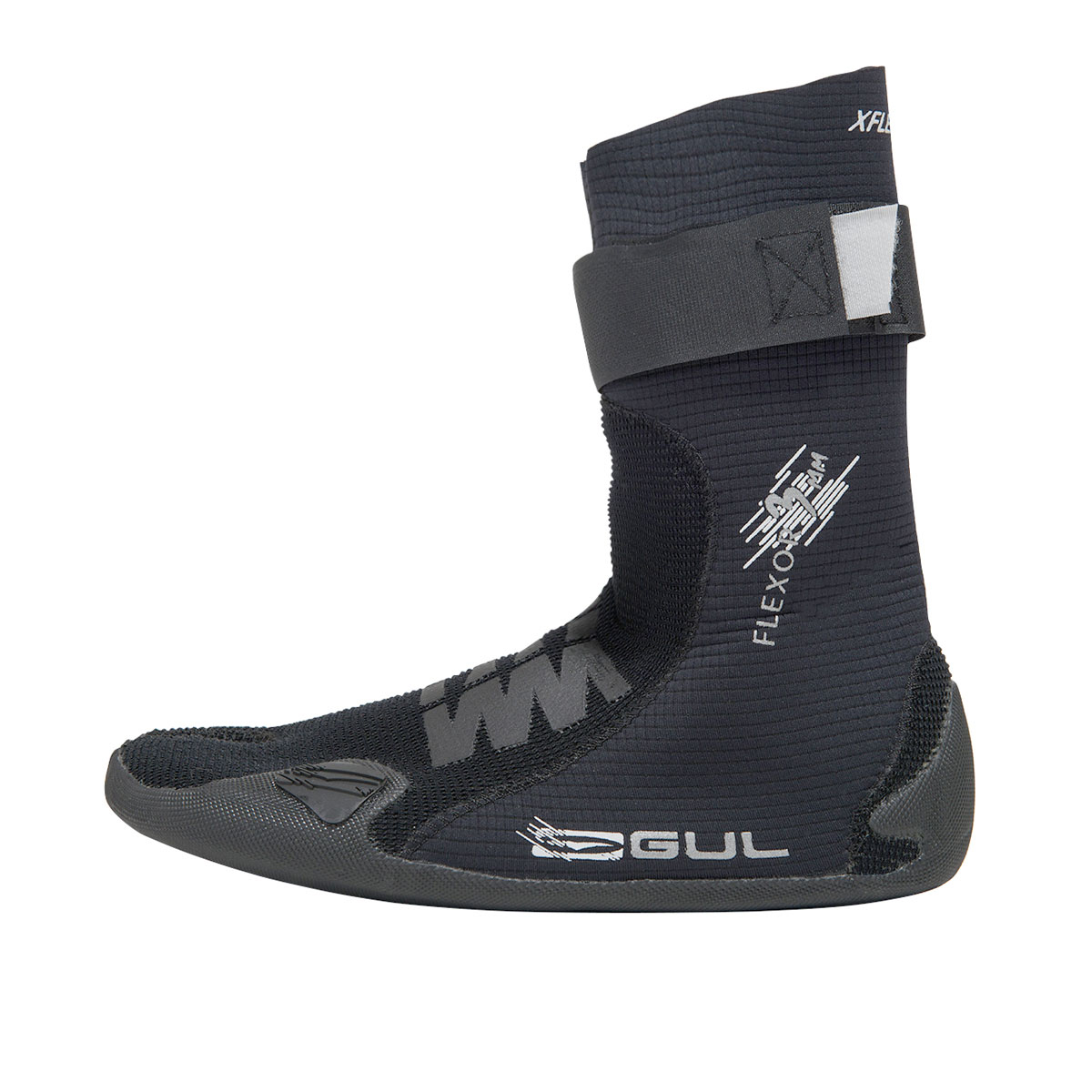 Gul Flexor 3 Millimetri Split Toe Boot - Nero / Nero