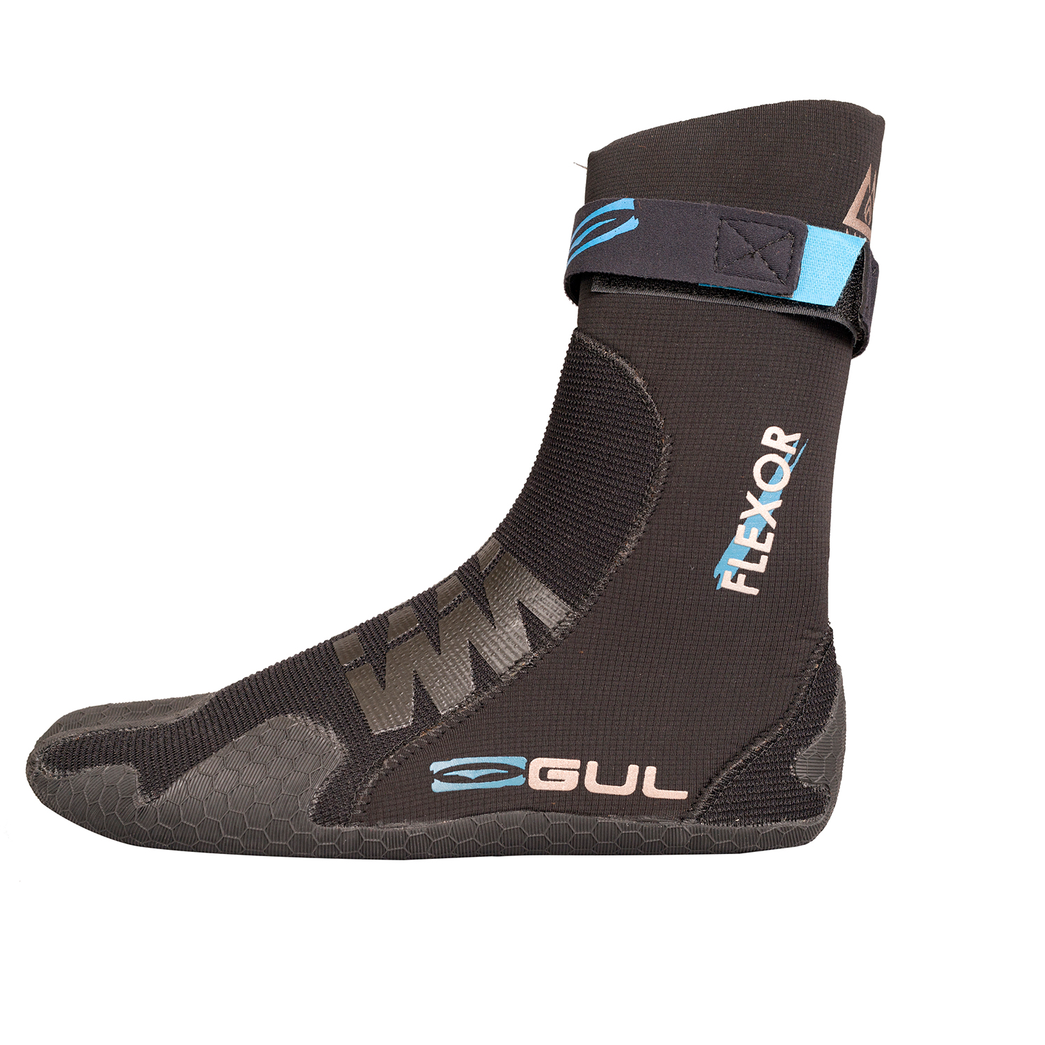 Gul Flexor 5 Millimetri Split Toe Wetsuit Stivali - Nero