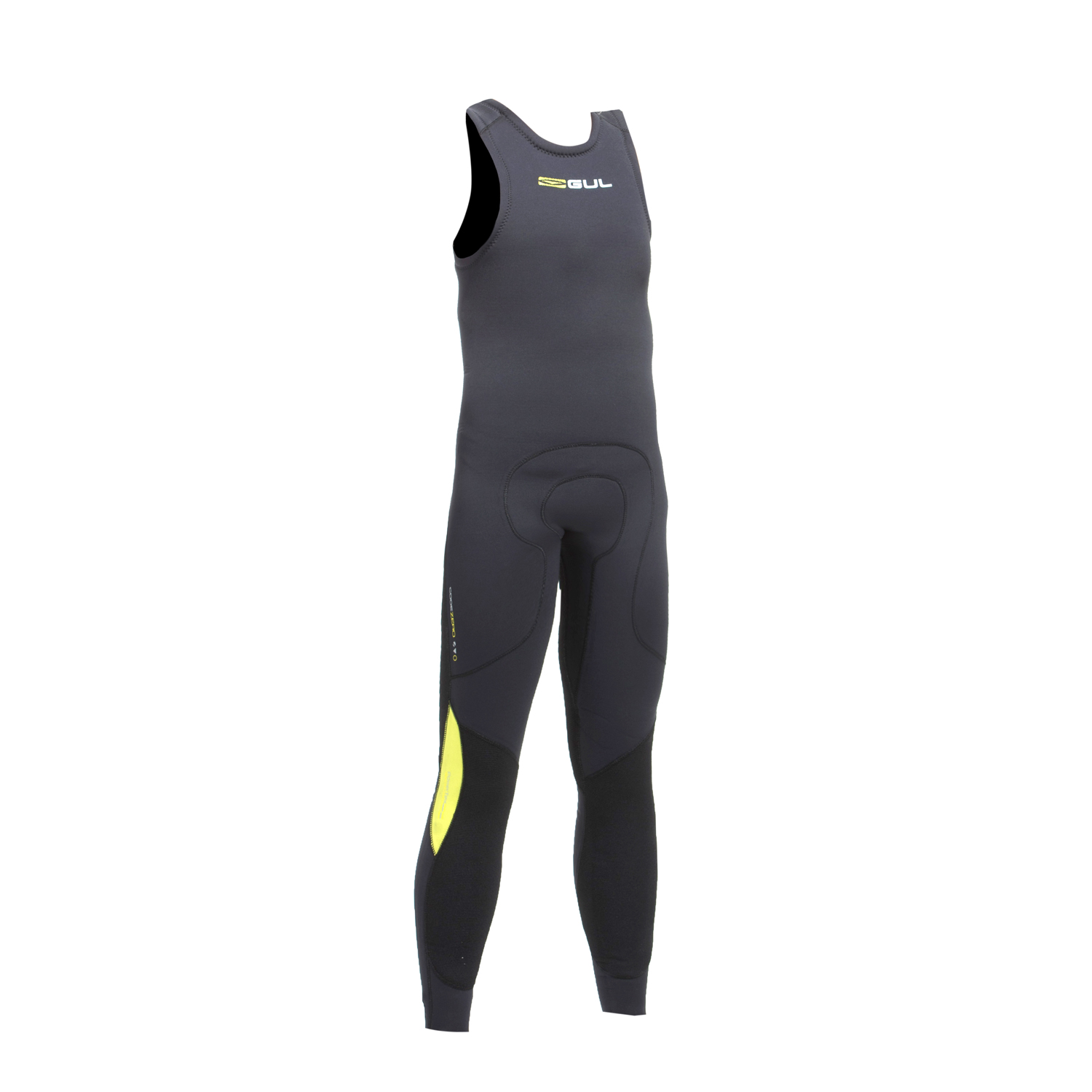 Gul Codice Junior Zero 3 Millimetri Blindstitched Long John Muta - Nero
