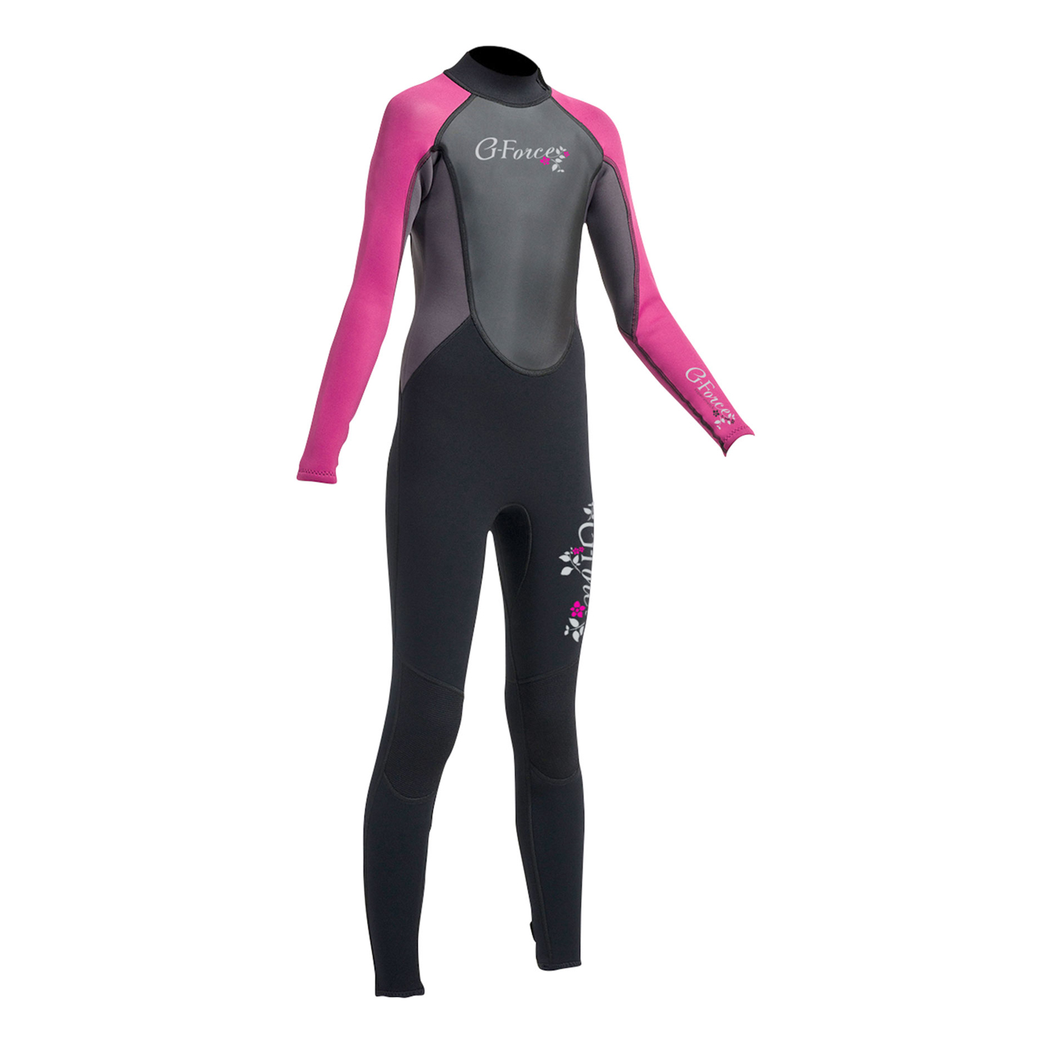 Gul Junior G-Force 3Mm Flatlock Muta Per Vapore - Nero / Rosa