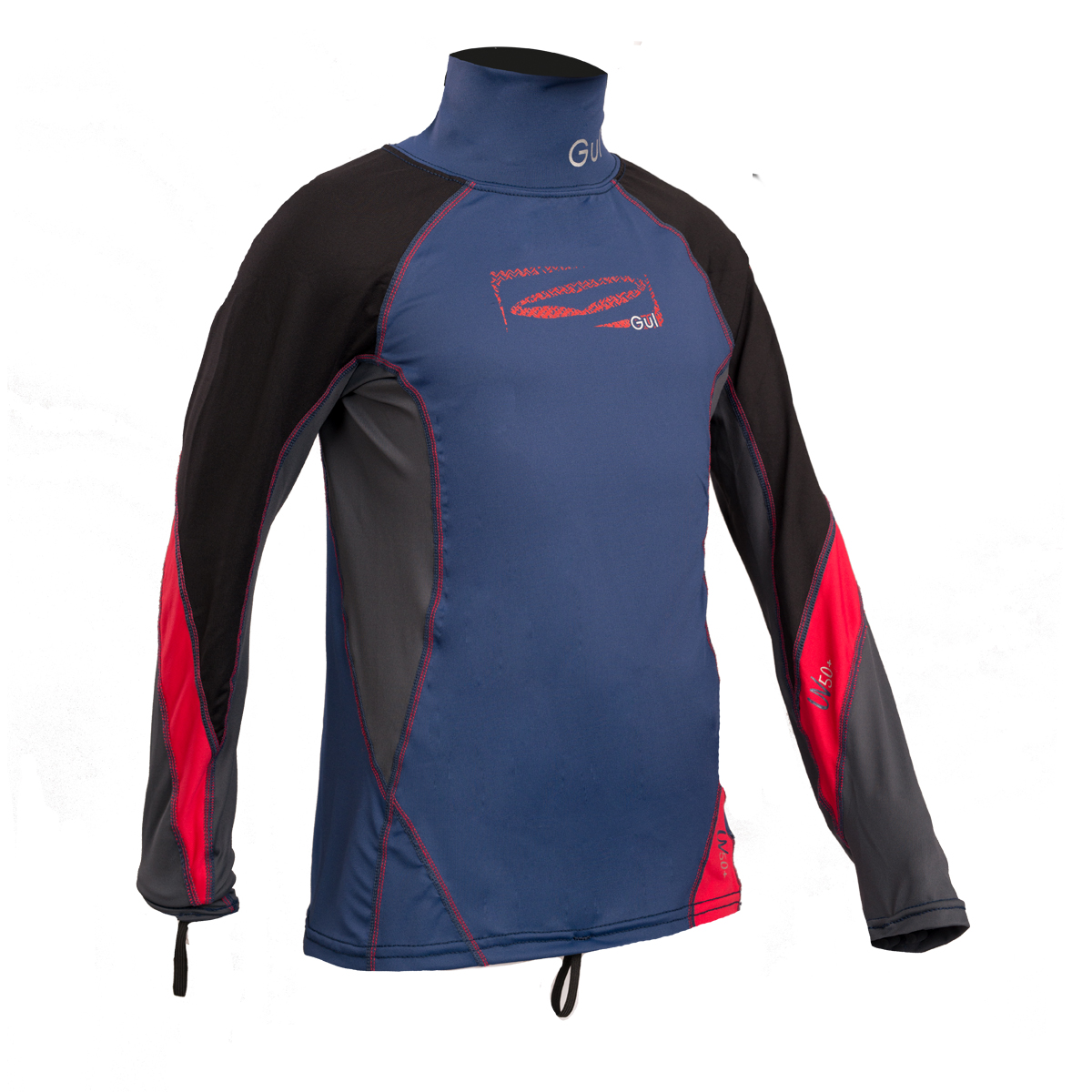 Gul Junior Manica Lunga Rashvest - Blu / Rosso
