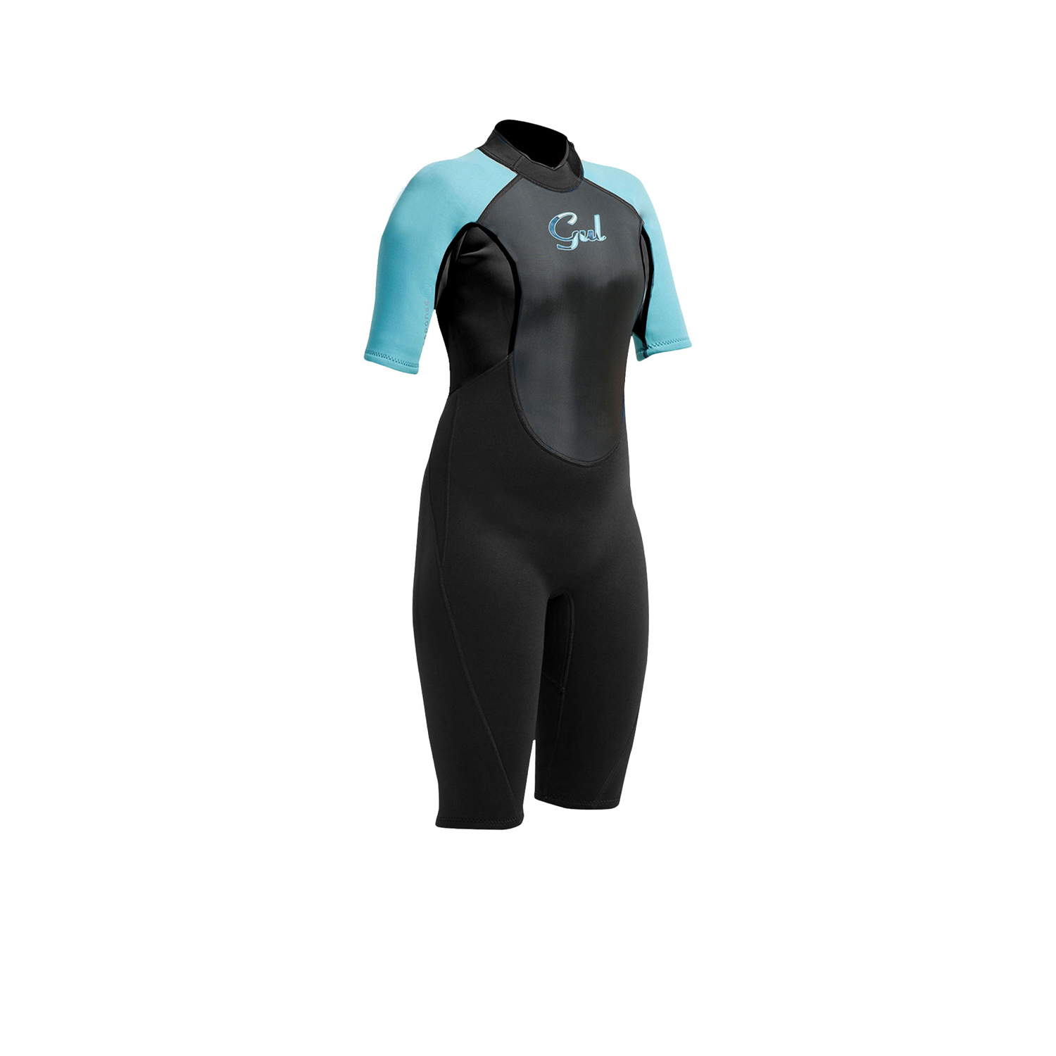 Gul Junior Risposta 3/2 Millimetri T2 Shorty Neoprene - Nero / Turchese