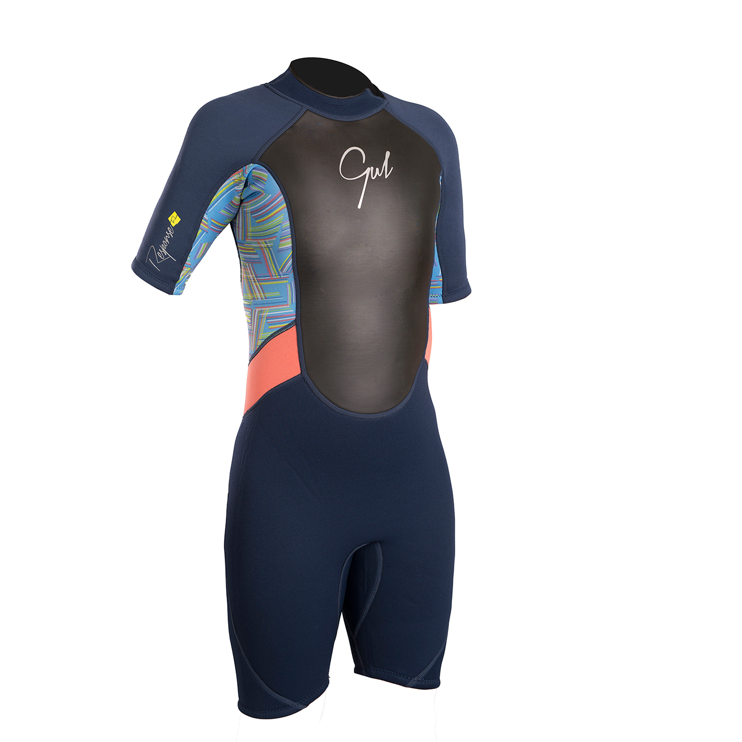 Gul Junior Response 3 / 2Mm Shorty Wetsuit - Navy / Lines