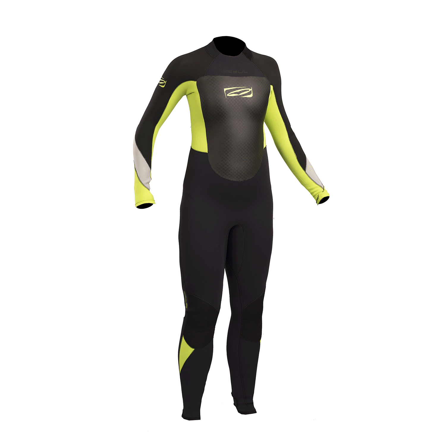 Gul Junior Response 4 / 3Mm Bs Wetsuit - Nero / Lime