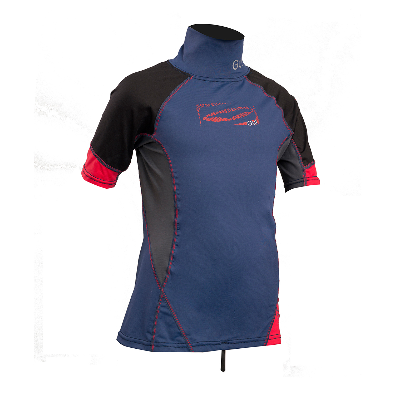 Gul Junior Manica Corta Rashvest - Blu / Rosso