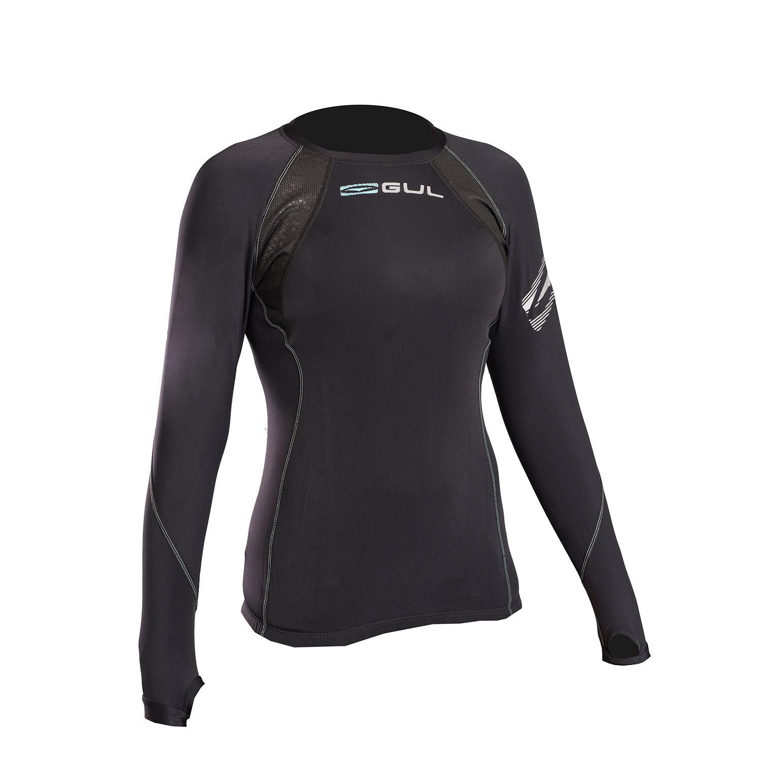 Maglietta Termica Manica Lunga Gul Ladies Evolite Fl - Nera