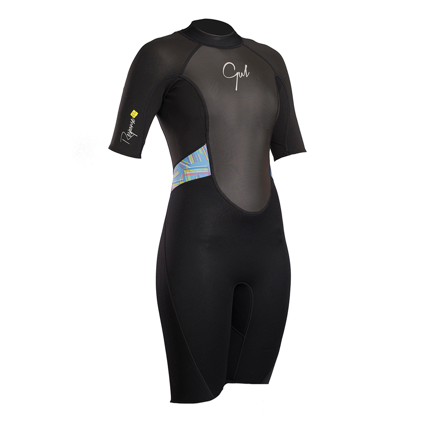 Gul Ladies Response 3 / 2Mm Fl Shorty Muta - Nero / Righe