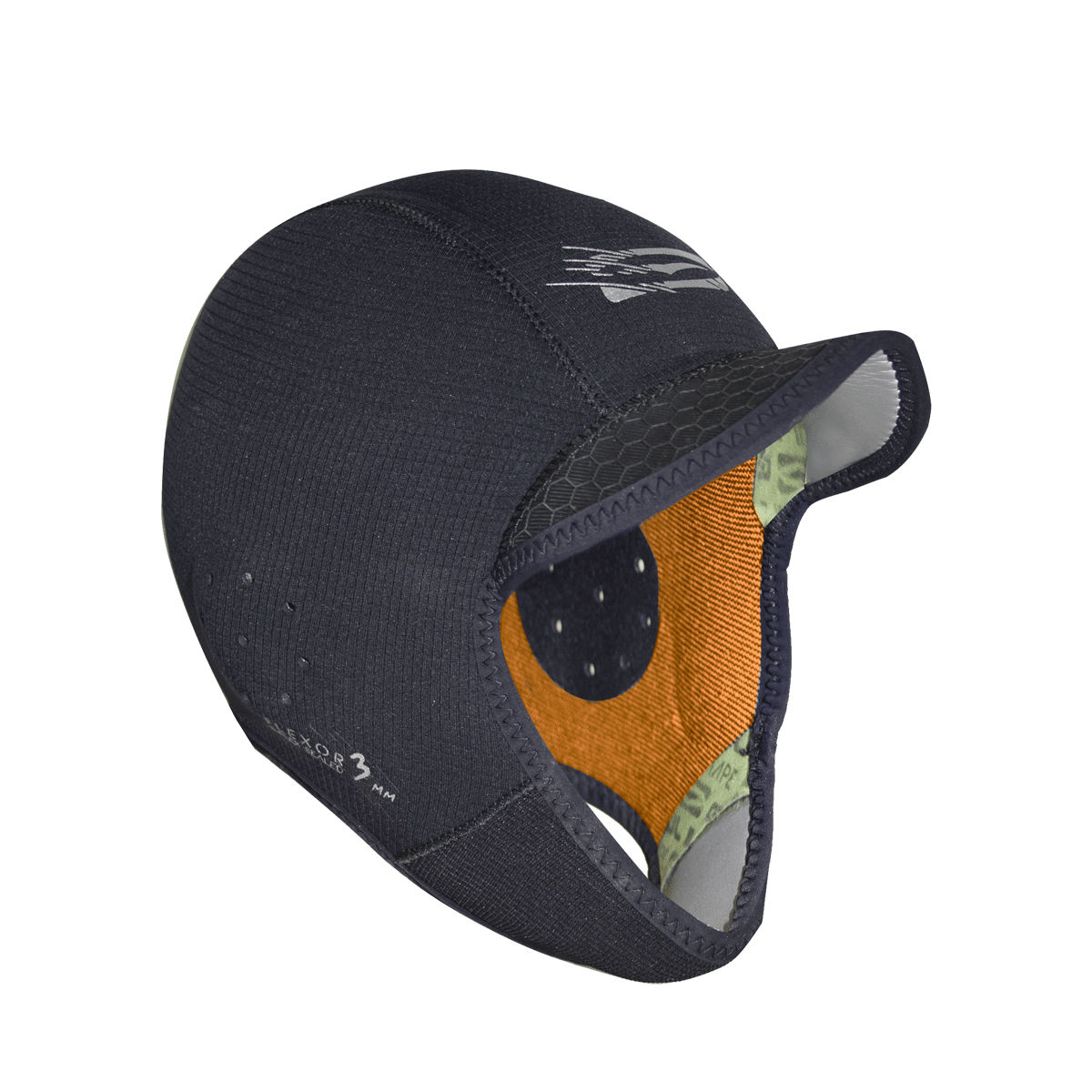 Gul Peaked 3Mm Bs Surf Cap - Nero
