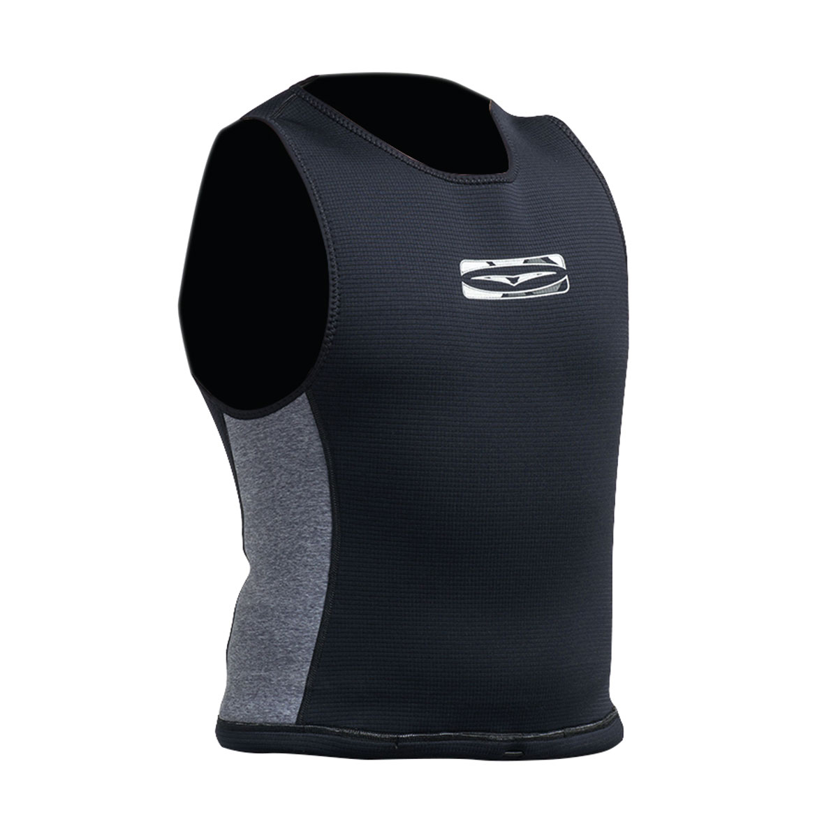 Gul Risposta 1,5 Millimetri Dl Flatlock T2 Muta Vest - Nero / Grigio