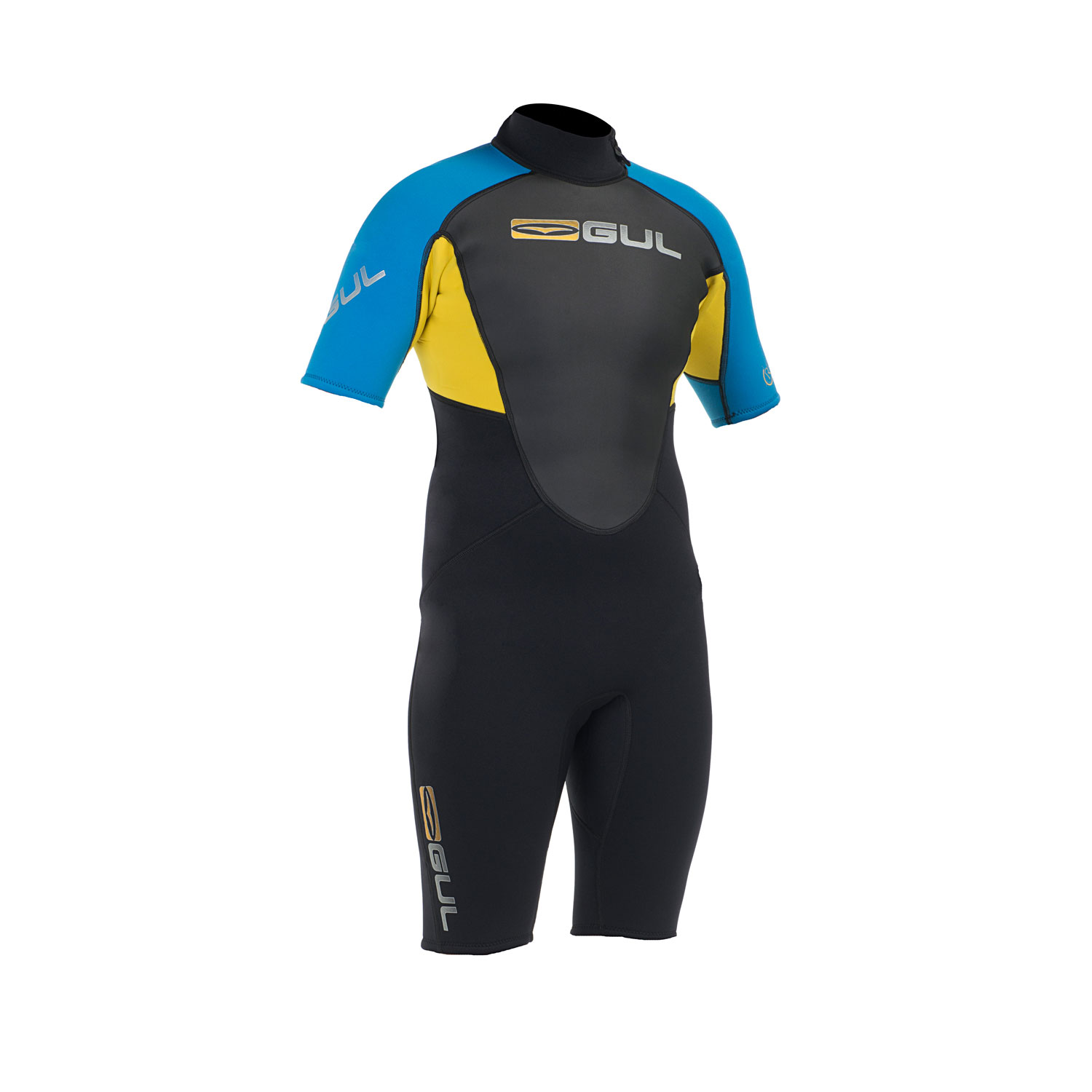 Gul Response 3 / 2Mm Flatlock Shorty Muta - Nero / Blu Elettrico