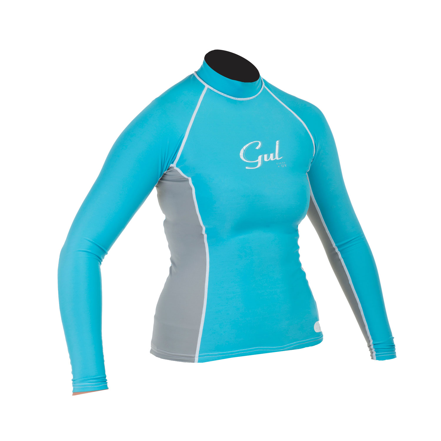 Gul Swami Donne Maniche Lunghe Rashguard 2015 - Turchese / Argento