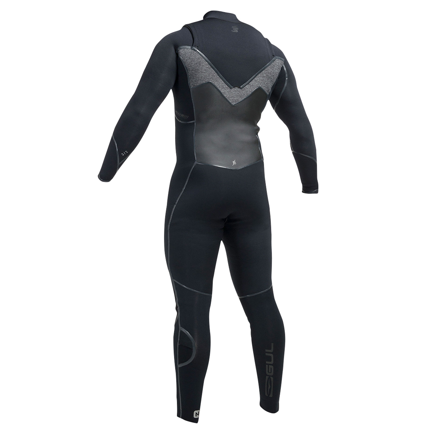 Gul Viper 4/3 Millimetri Blindstitched T2 Steamer Muta - Nero