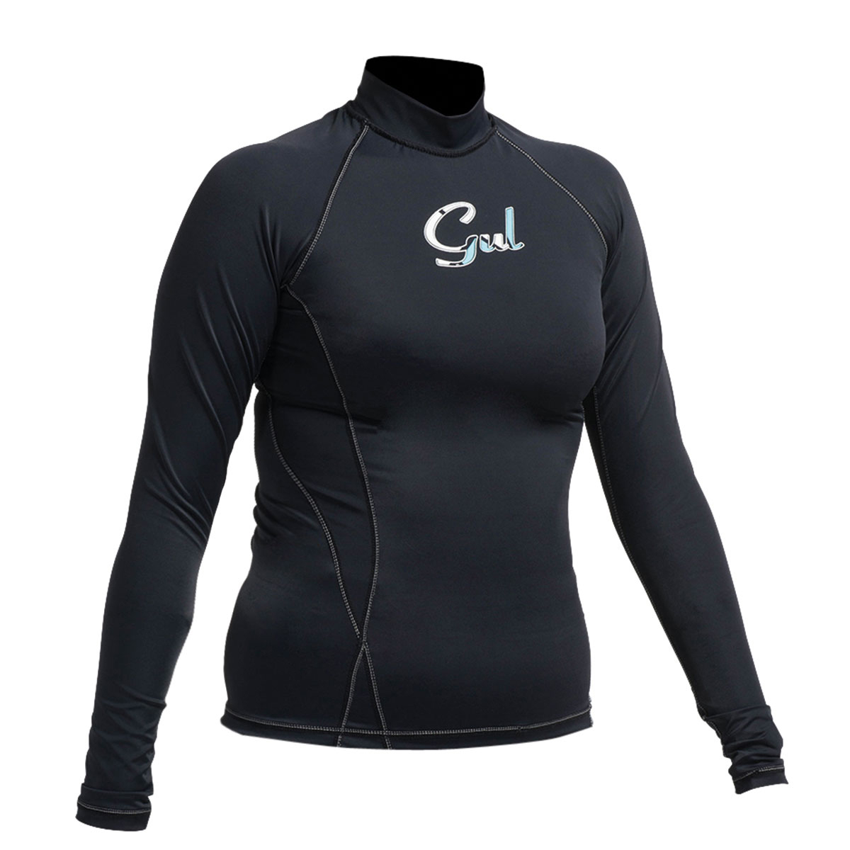 Gul Donne Swami F / L Manica Lunga Rashguard - Nero