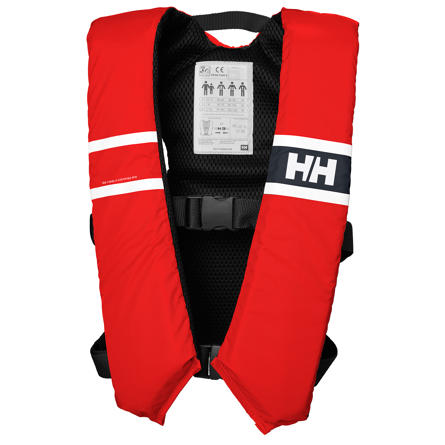 Helly Hansen Comfort Compact 50N Aiuto Alla Galleggiabilità - Allarme Rosso