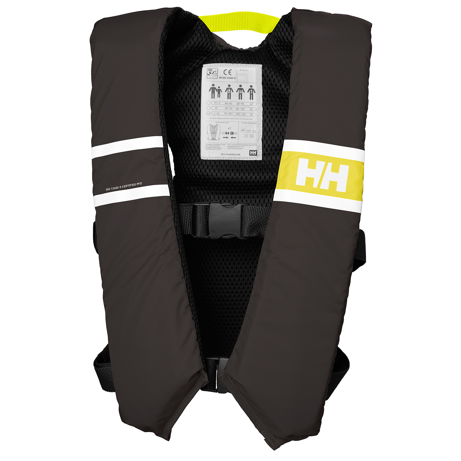 Helly Hansen Comfort Compact 50N Aiuto Alla Galleggiabilità - Ebano