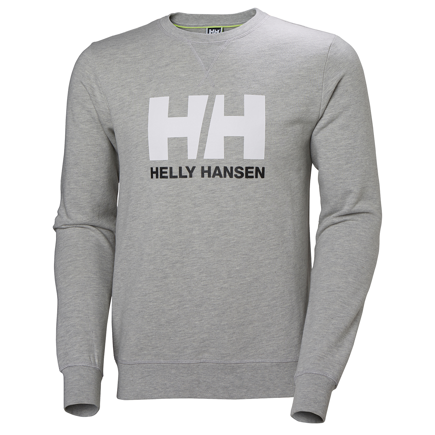 Helly Hansen Hh Logo Crew Sweater - Grigio Mélange