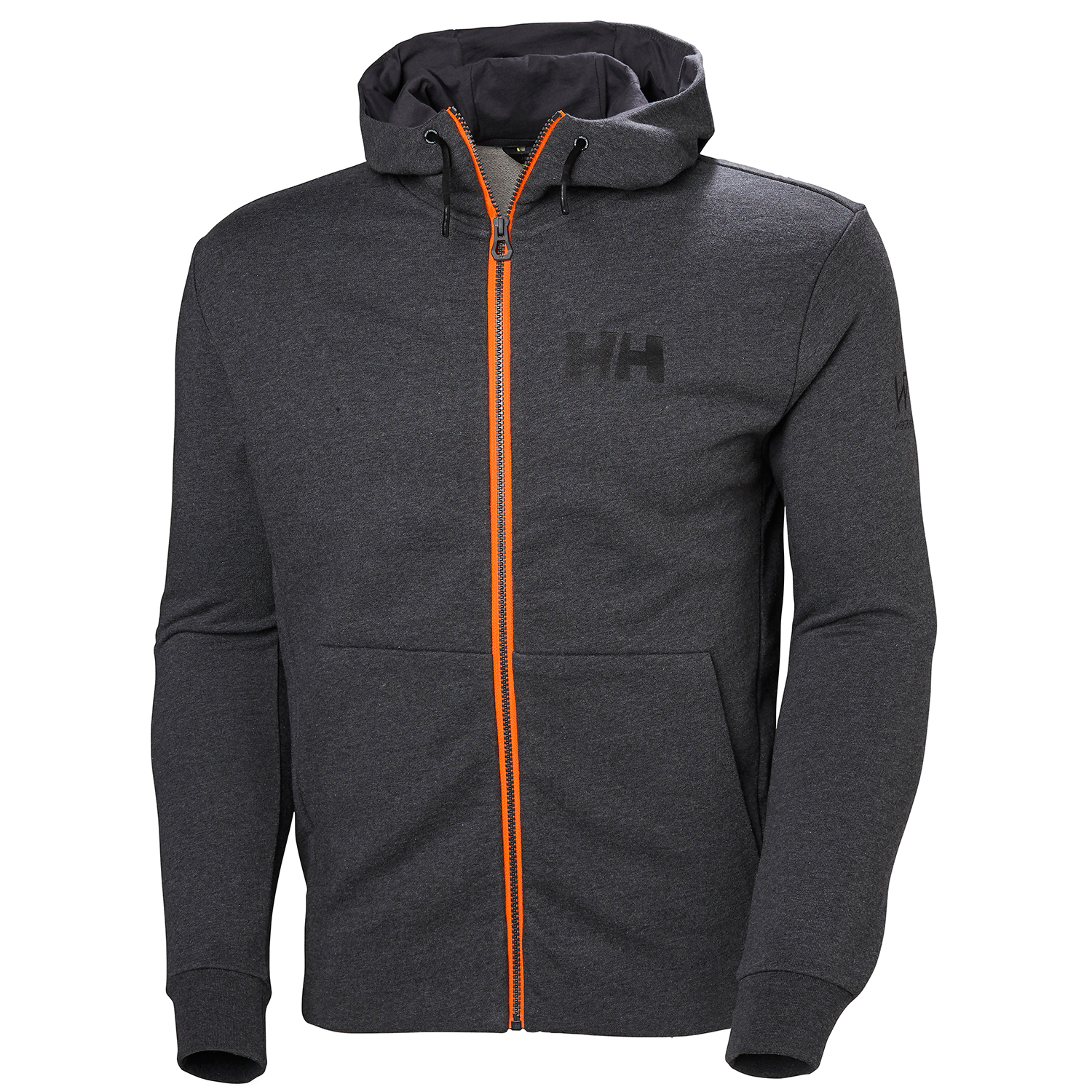 Felpa Con Cappuccio Helly Hansen Hp Atlantic Fz - Ebano Mélange