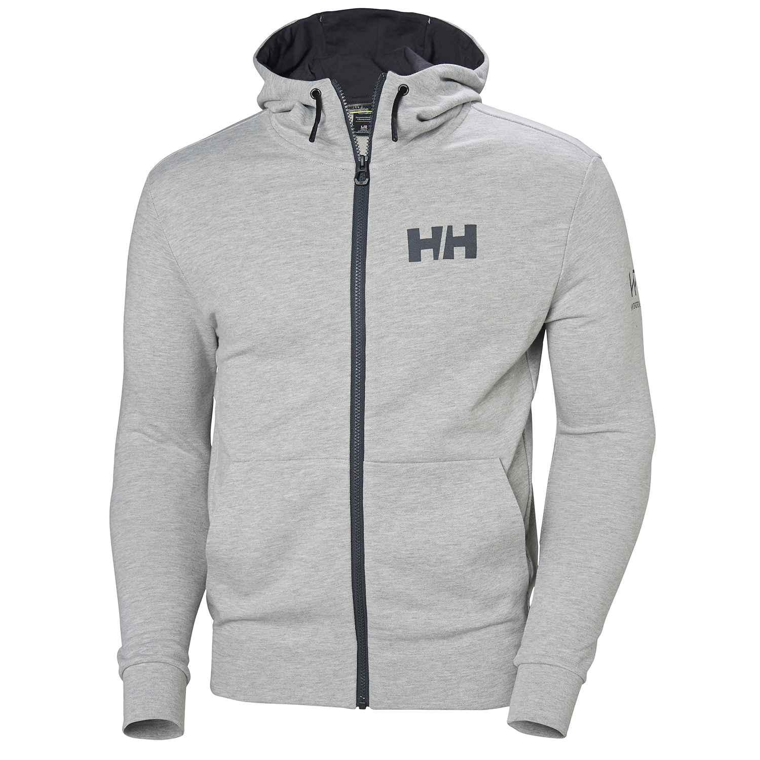 Felpa Con Cappuccio Helly Hansen Hp Atlantic Fz - Grigio Mélange