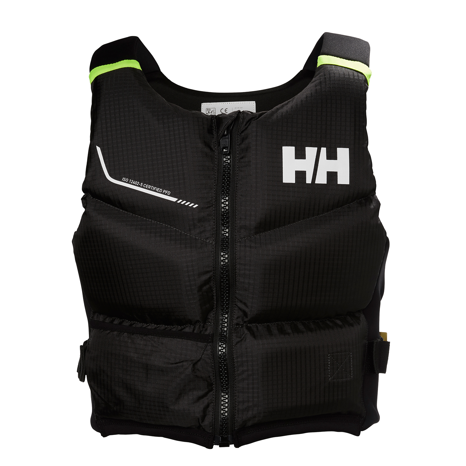Aiuto Al Galleggiamento Helly Hansen Rider Stealth Zip - Ebony 33841