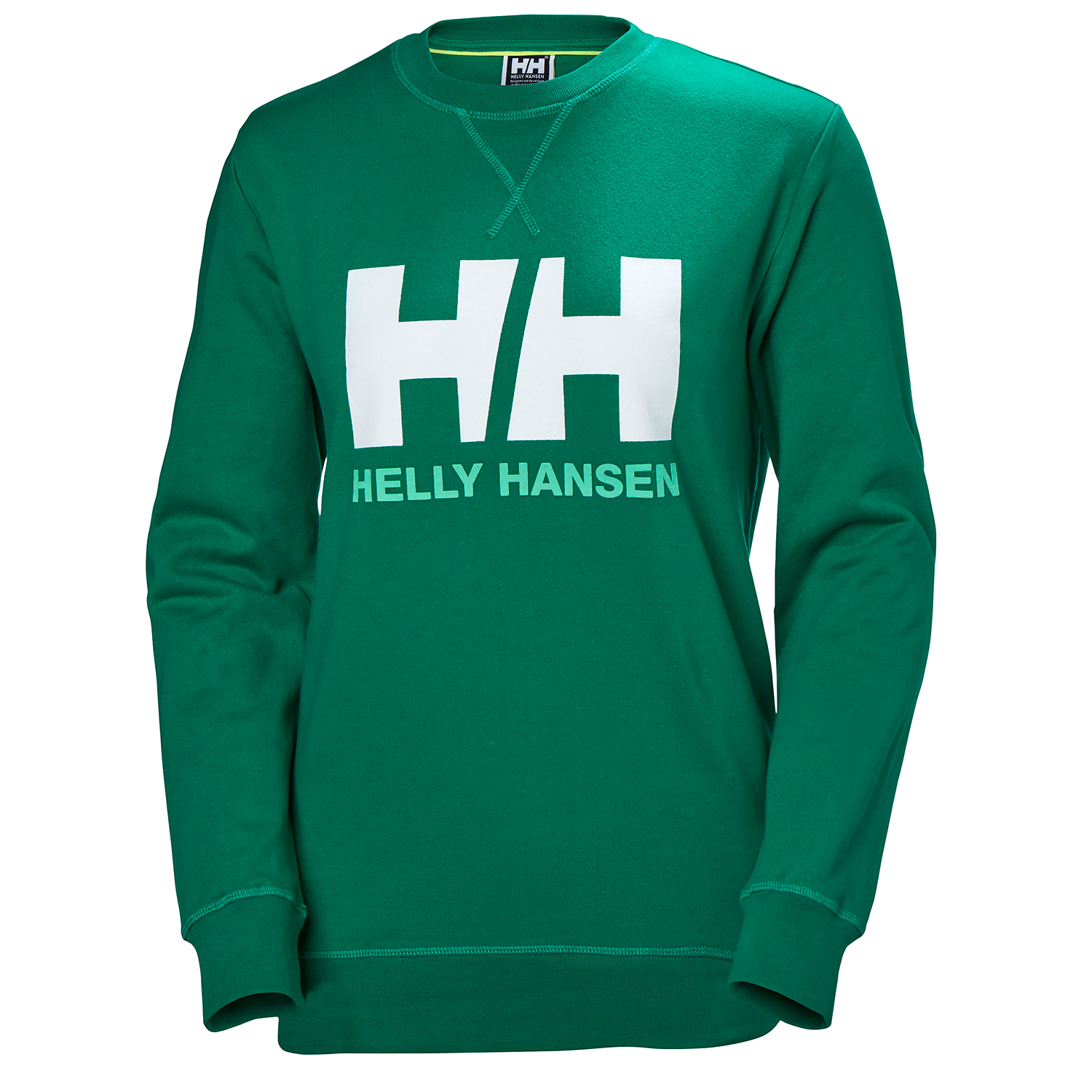 Felpa Con Logo Hh Helly Hansen Womens Logo - Pepper Green