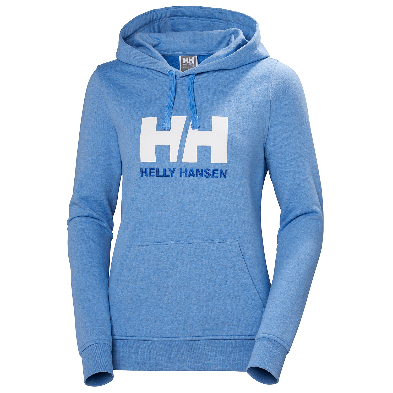 Felpa Con Cappuccio Hh Logo Helly Hansen - Cornflower Mélange