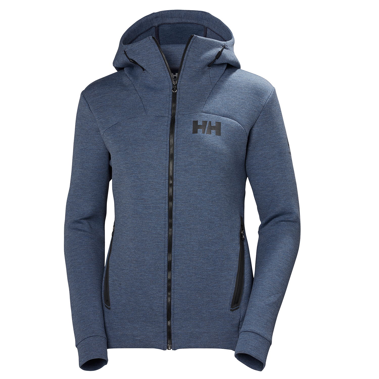 Helly Hansen Womens Hp Ocean Sweat Jacket - Graphite Blue Mélange
