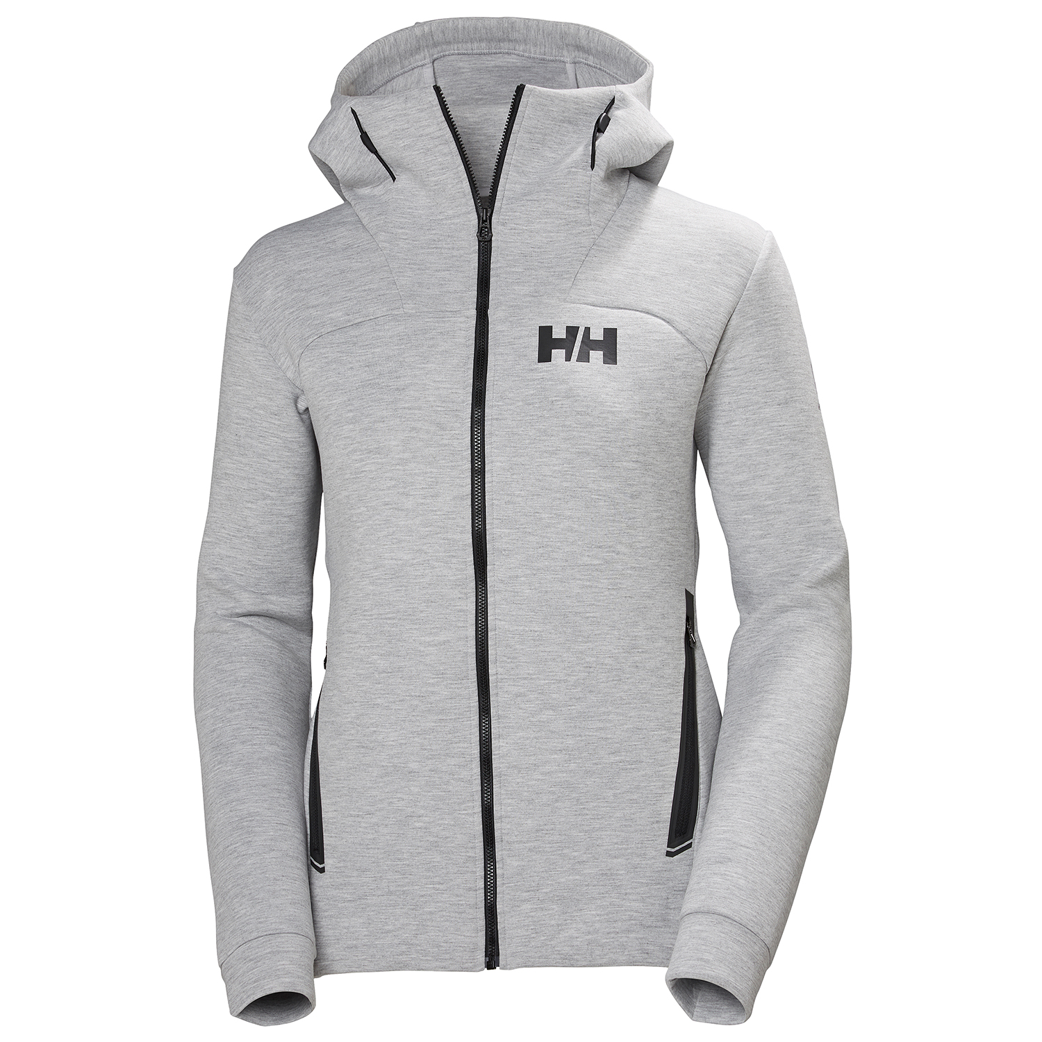Helly Hansen Womens Hp Ocean Sweat Jacket - Grigio Mélange