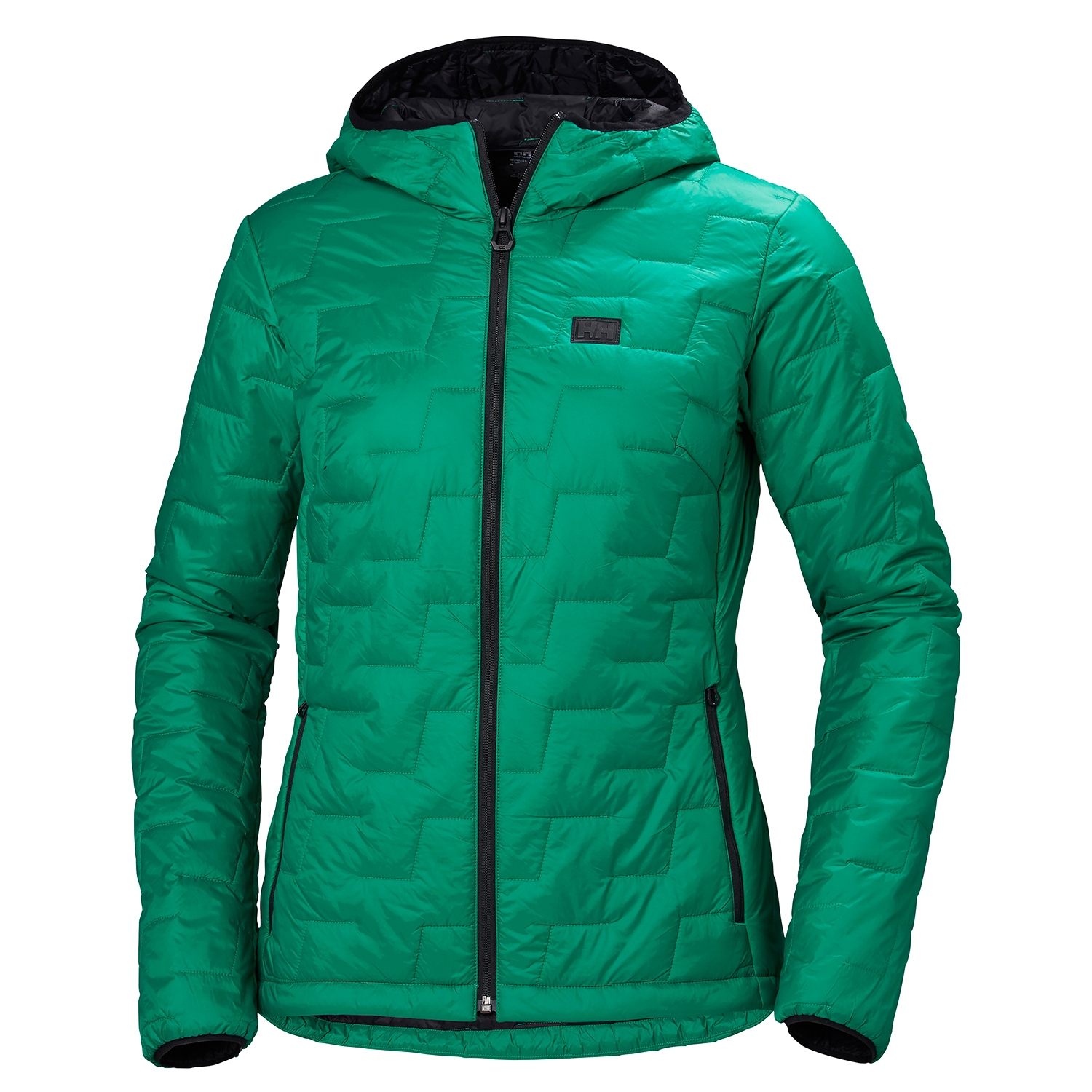 Giacca Isolante Con Cappuccio Per Donna Lifeloft Helly Hansen - P. Green Matte