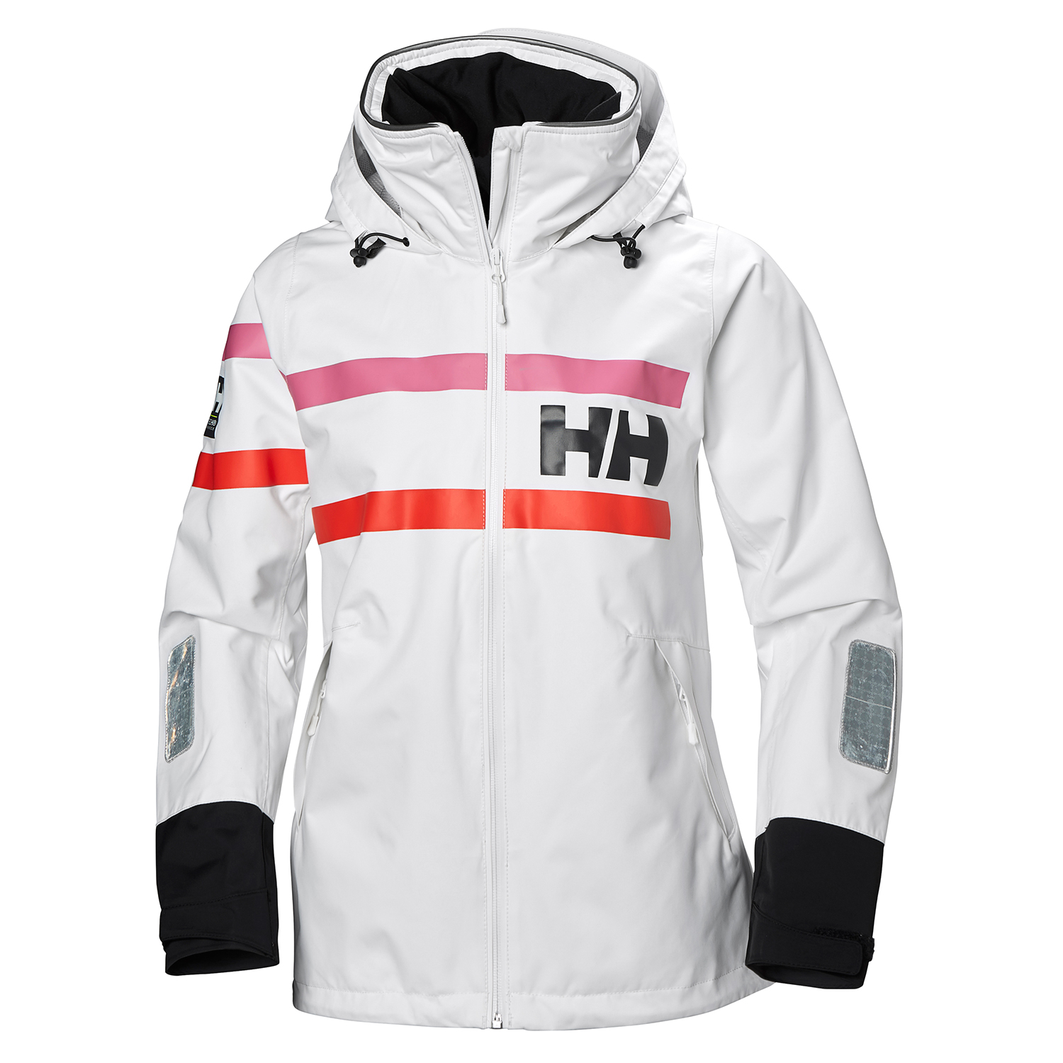 Giacca Helly Hansen Womens Salt Power - Arancione Bianco